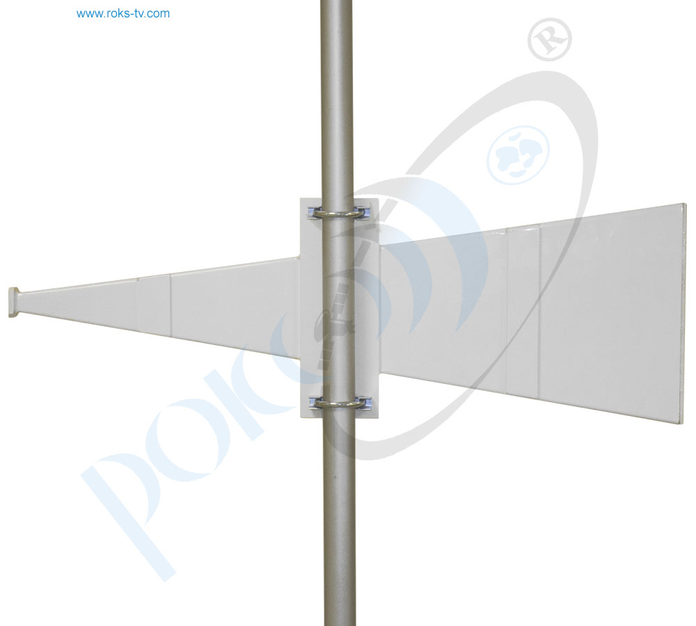 Long sector antenna ku band v pol 90 deg   side